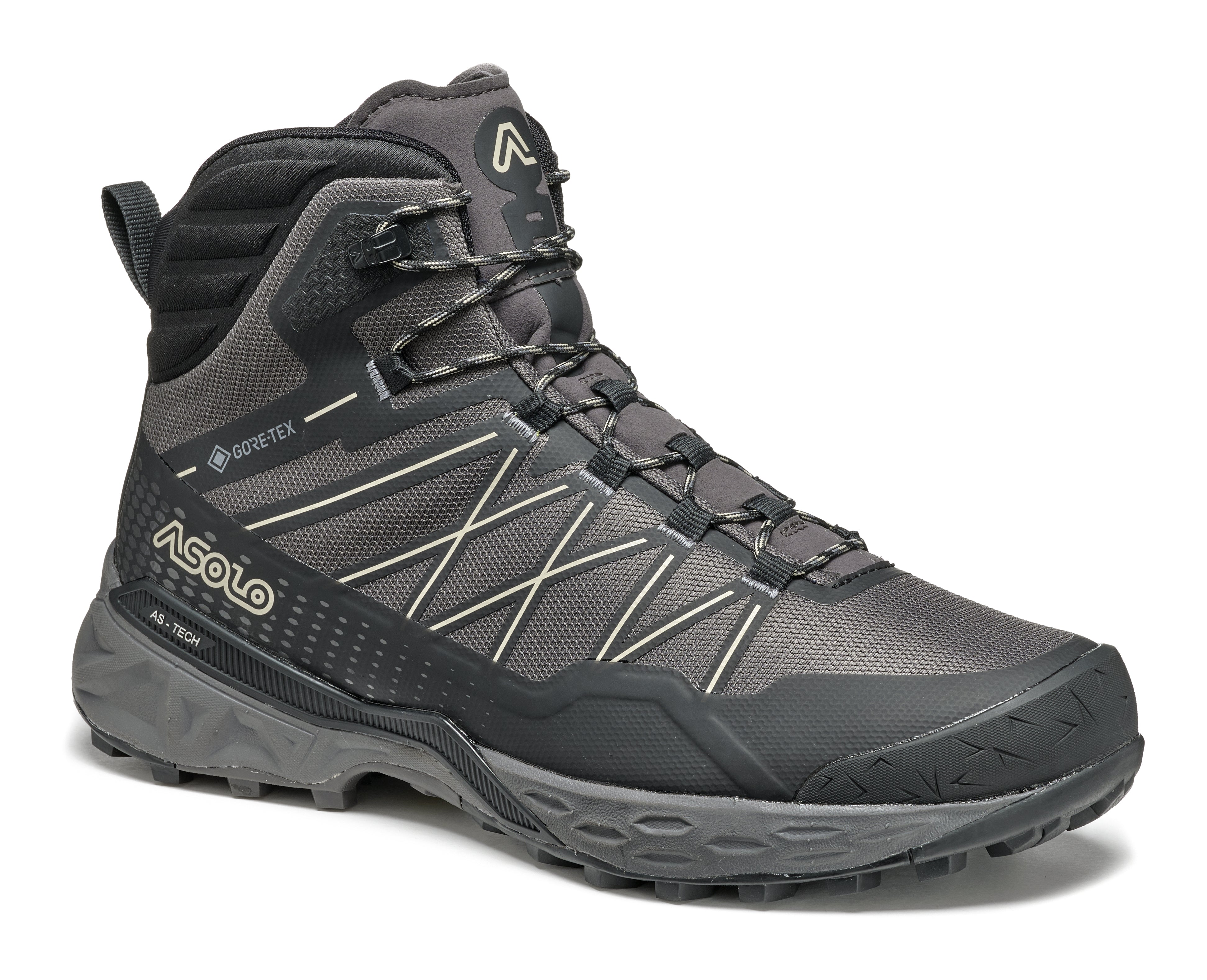 TAHOE MID GTX - MEN'S B-8-SHARK GREY/BEIGE-ASOLO USA