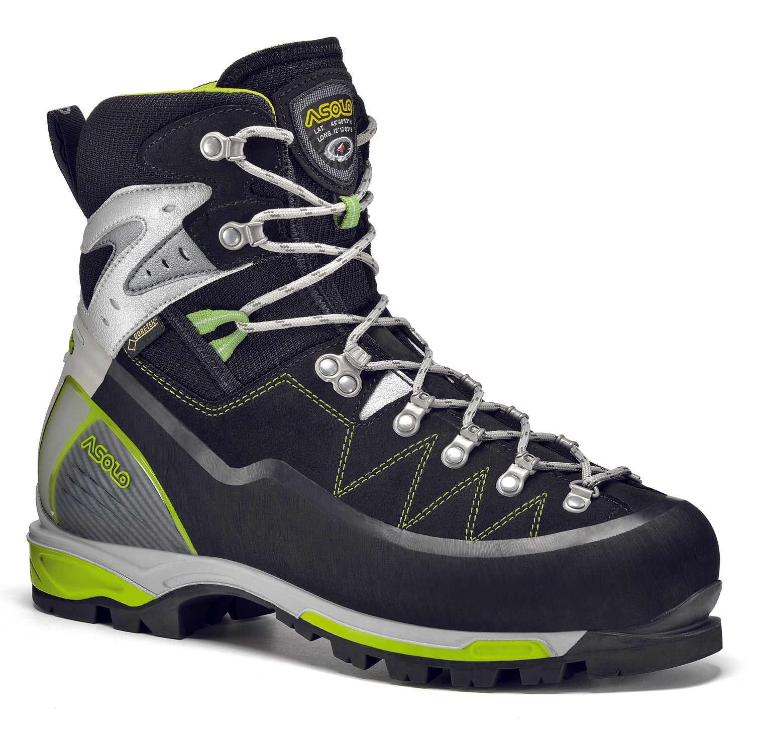 ALTA VIA GV - Women's-6-Black/Green-ASOLO USA