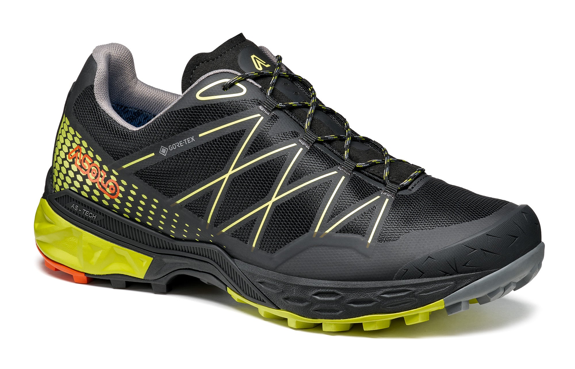 TAHOE GTX - MEN'S B-8-BLACK/ SAFETY YELLOW-ASOLO USA