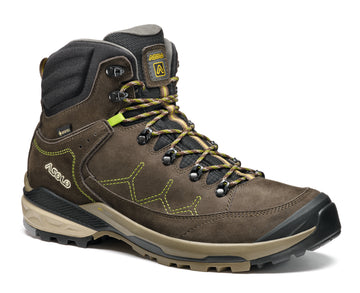 FALCON EVO NUBUCK GV - Men's-8-DARK BROWN LIME-ASOLO USA